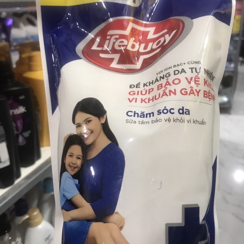 Sữa tắm Lifebuoy chăm sóc da - dạng túi 800-850g