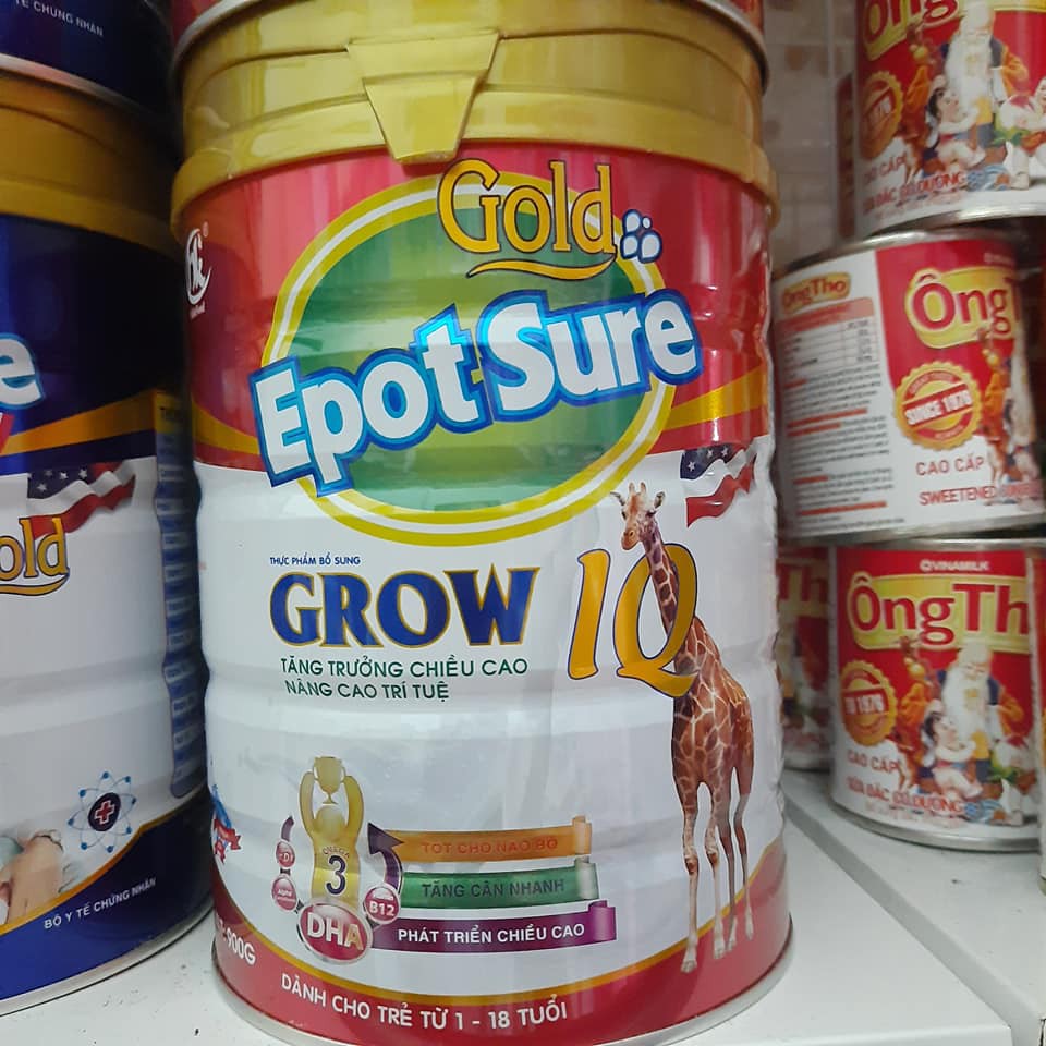 Sữa Epotsure phát triển chiều cao 900g