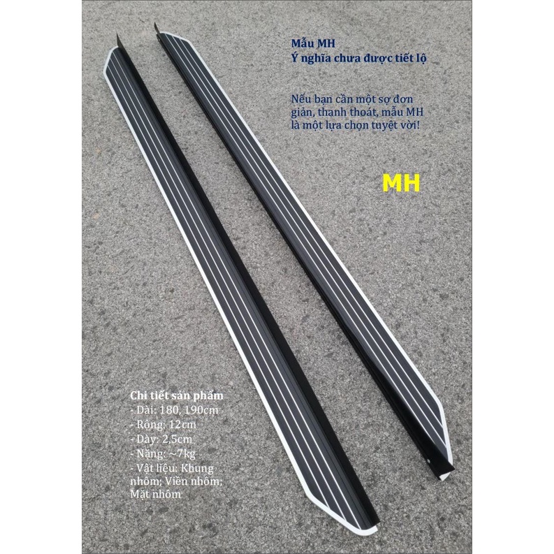 Bậc lên xuống, bệ bước chân MG HS 2019 - 2022 Hàng ĐÚC cao cấp