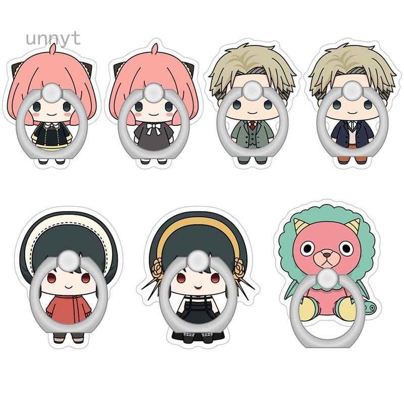 Giá Đỡ Điện Thoại Xoay Được Hình Anime Spy X Family Prop Anya Forger Yor Twilight