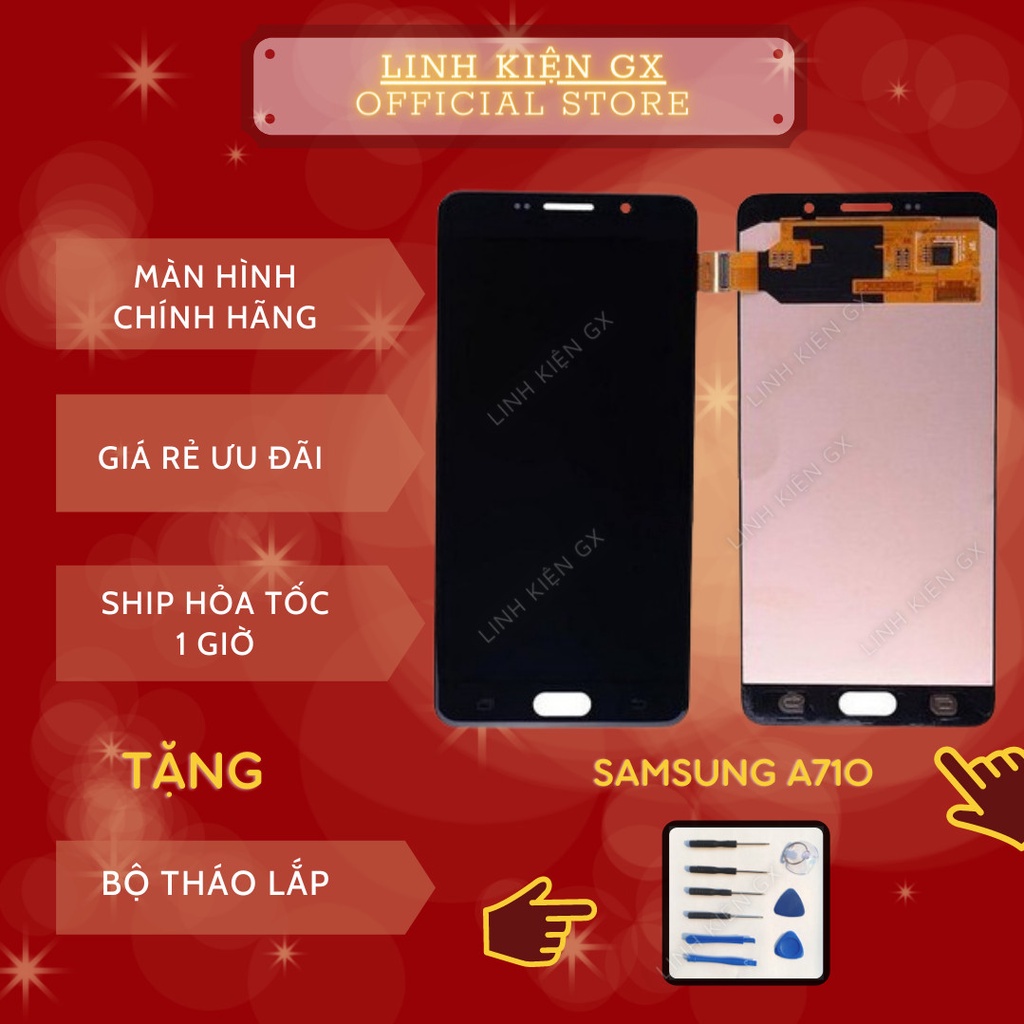 Màn hình samsung A70 liền khung Màn Hình Samsung Galaxy A70 A705 A705F Sm-A705Mn A70 tặng keo dán b7000.