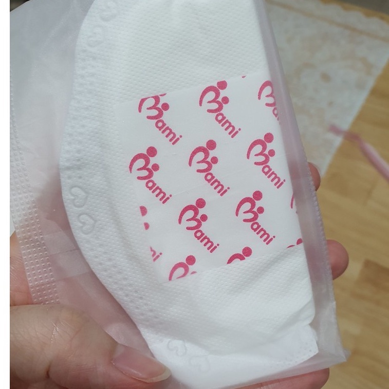 [Bịch to] Túi 100 miếng lót thấm sữa Mami mềm, êm, khô thoáng