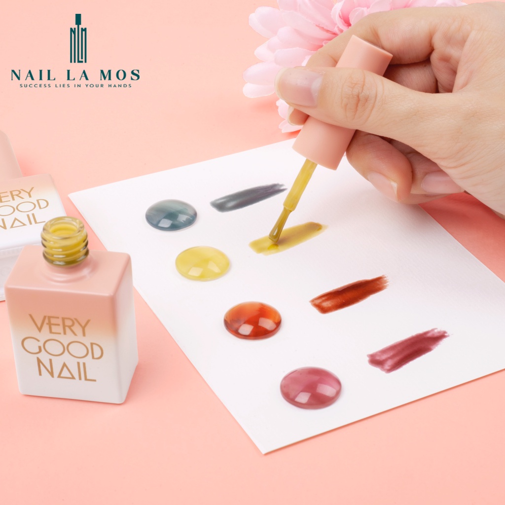 Set sơn thạch Very Good Nail 18 màu - Bộ sơn gel thạch trong suốt màu xinh phong cách Hàn Quốc (tặng kèm bảng màu mica)