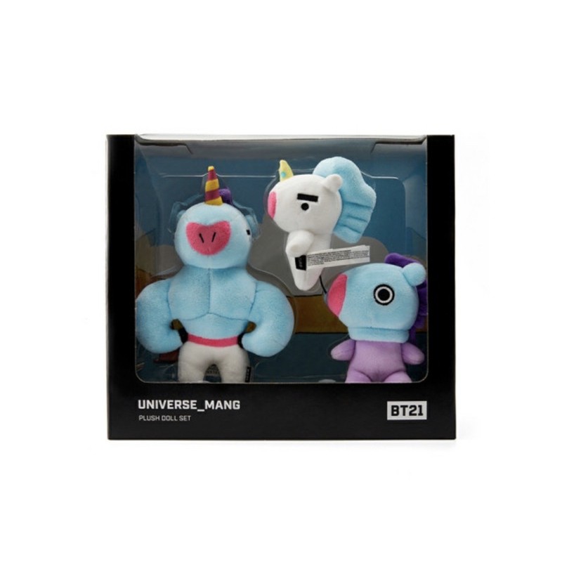 Set gấu bông BT21 MANG Universe | Standing Doll Set (chính hãng)