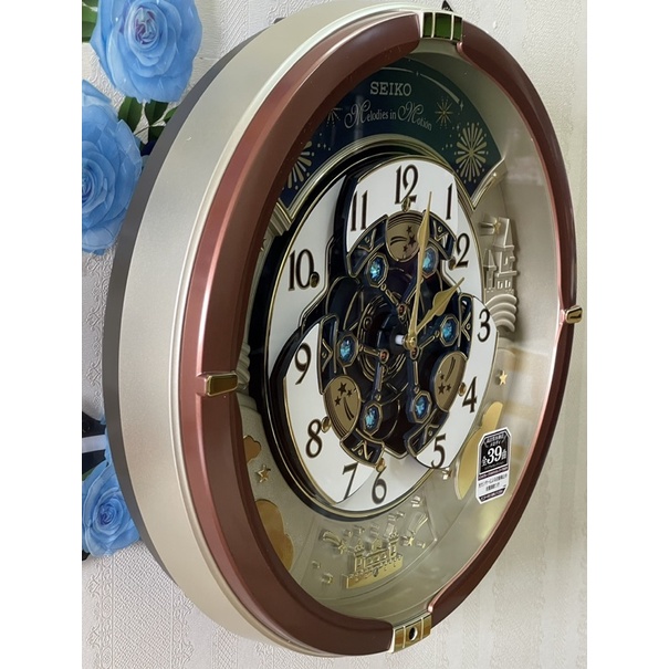 Đồng hồ treo tường Seiko có nhạc 39 bài hàng nội địa Nhật