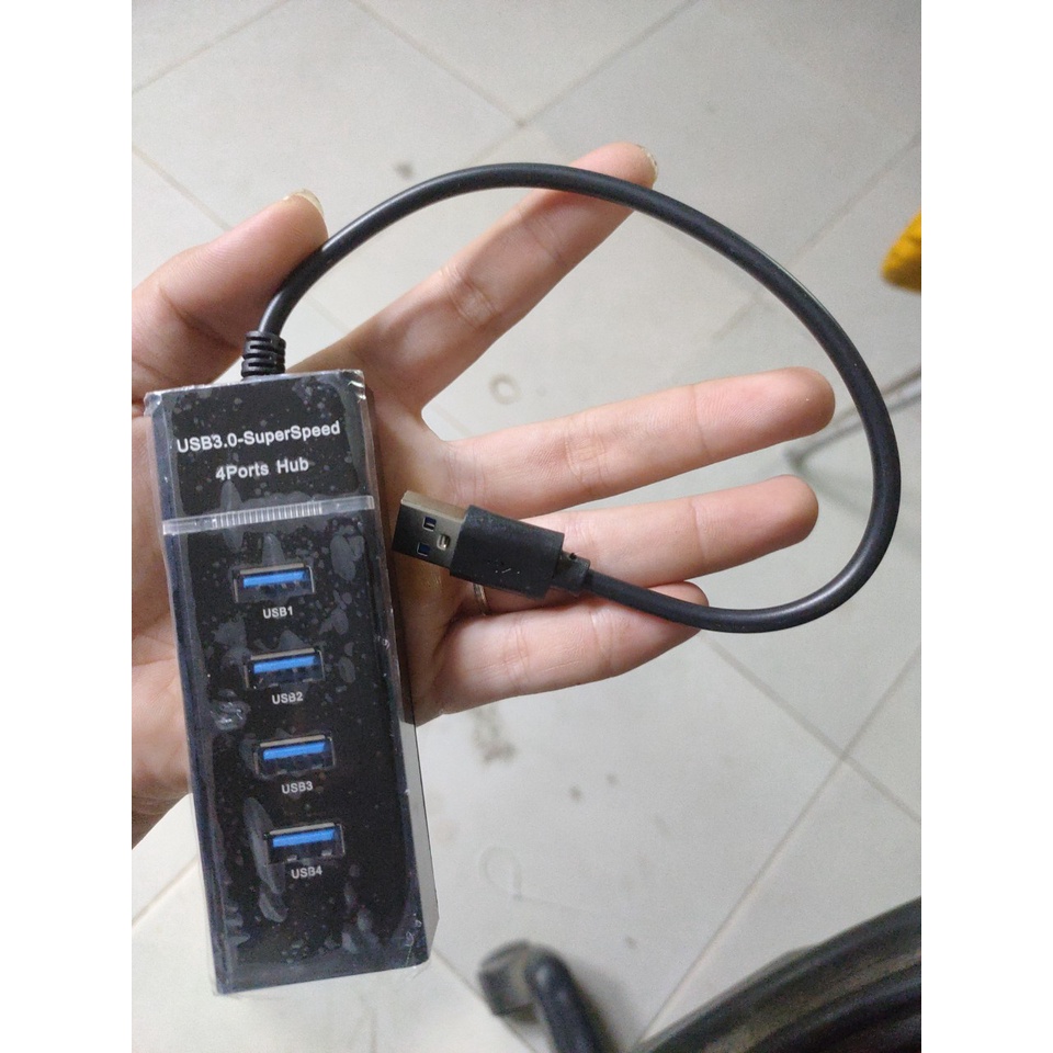 [Hub USB 4 Port] Bộ chia 1 cổng USB ra 4 cổng USB