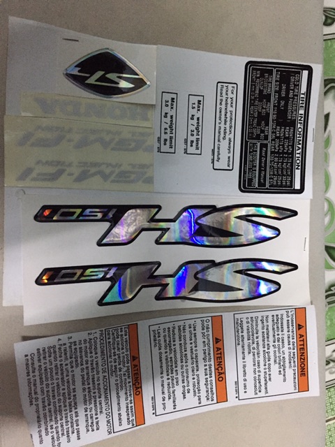 Tem dán SH 150i 2009