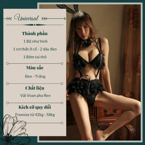 Đồ Cosplay Nàng Thỏ Sexy Siêu Gợi Cảm - Đồ Ngủ Sexy Đồ Cosplay Thỏ UNIVERSALXXX - DCP21 | BigBuy360 - bigbuy360.vn