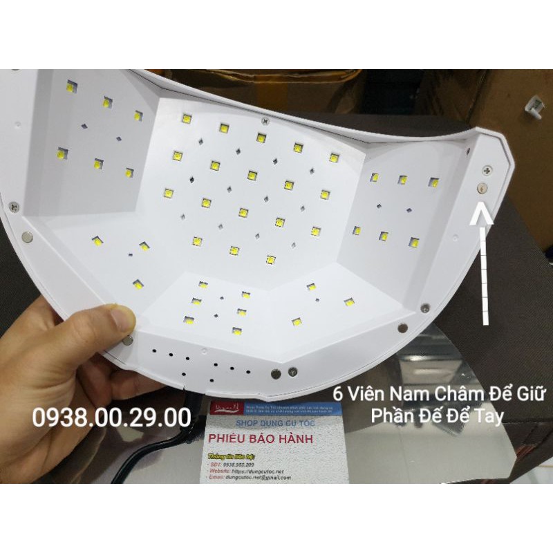 Máy Hơ Gel Sun 1S Plus Hơ 2 Tay Và Chân 42 Led Hàng Chính Hãng Công suất 84W. BH 6t