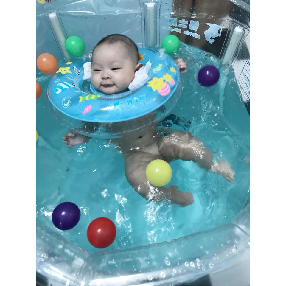 [Xả kho thu hồi vốn] Bể bơi thành cao size lớn 80x80 cm tặng rùa bơi kèm phao nâng cổ và bơm | Bảo An