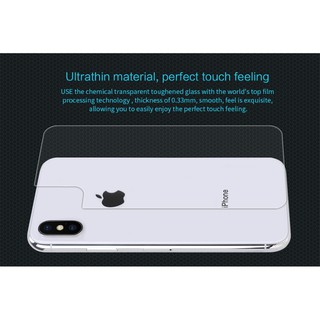 Miếng dán cường lực iPhone x 2 mặt Trước - Sau