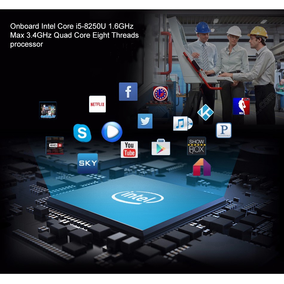 Máy tính mini ATBOX-G4 CPU i5 8250U Ram 8Gb  SSD 512GB | BigBuy360 - bigbuy360.vn