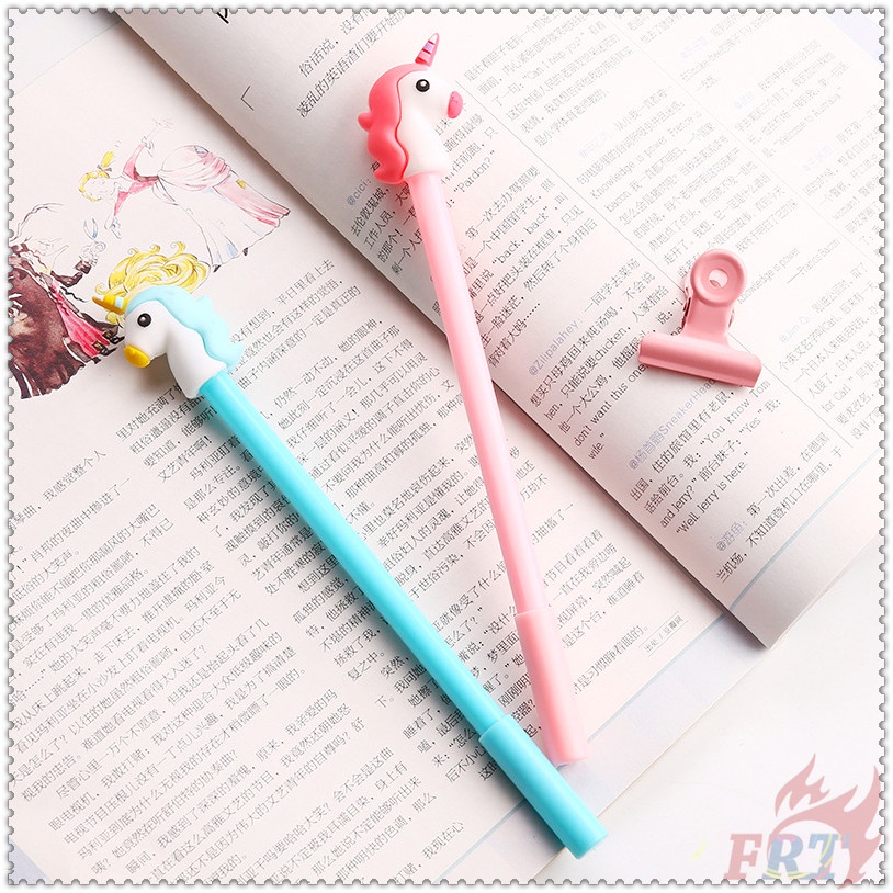 ❀ Bút Gel Kỳ Lân Series 01 ❀ 1 Bút Mực Đen Họa Tiết Hoạt Hình