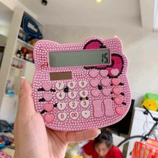 Máy tính Kitty đính đá