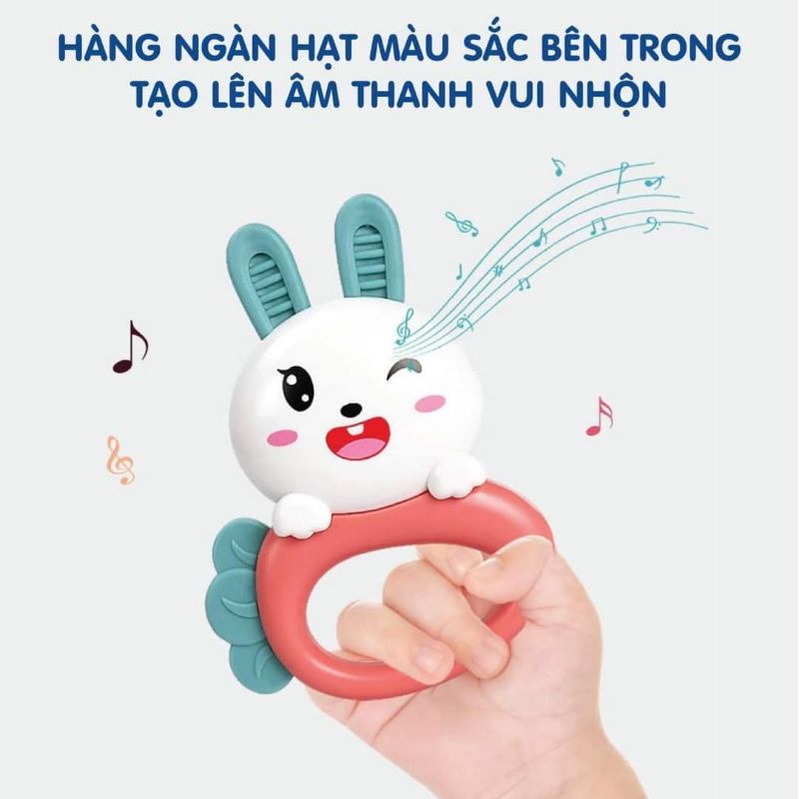 Bộ Xúc Sắc, Đồ Chơi  BABY RATTLE từ UMOO cho Trẻ Nhỏ