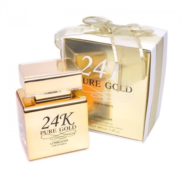 Nước hoa nữ Lonkoom 24k Pure Gold