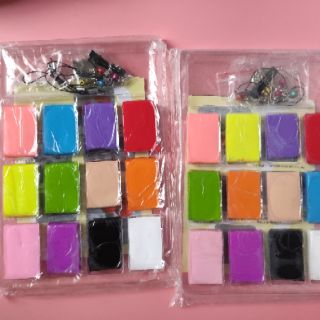 Set 12 màu đất sét polymer clay kèm phụ kiện