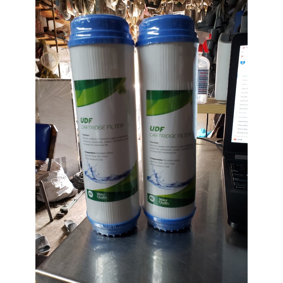 Combo 2 lõi lọc nước CTO carbon block Filter  cho máy lọc nước RO