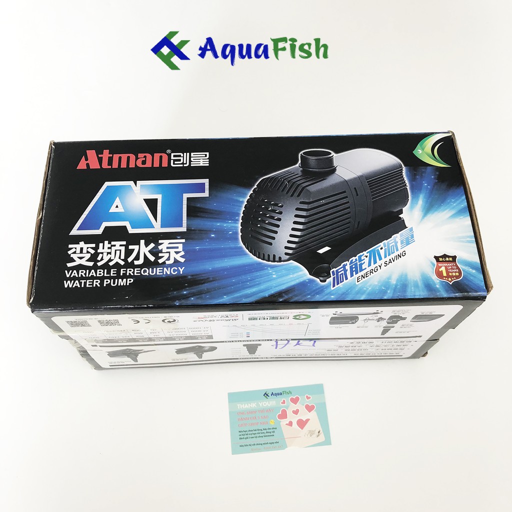 Máy Bơm Chìm Hồ Cá Koi Atman AT 5000 đến Atman AT 10000 (bơm chìm hồ cá tiết kiệm điện)