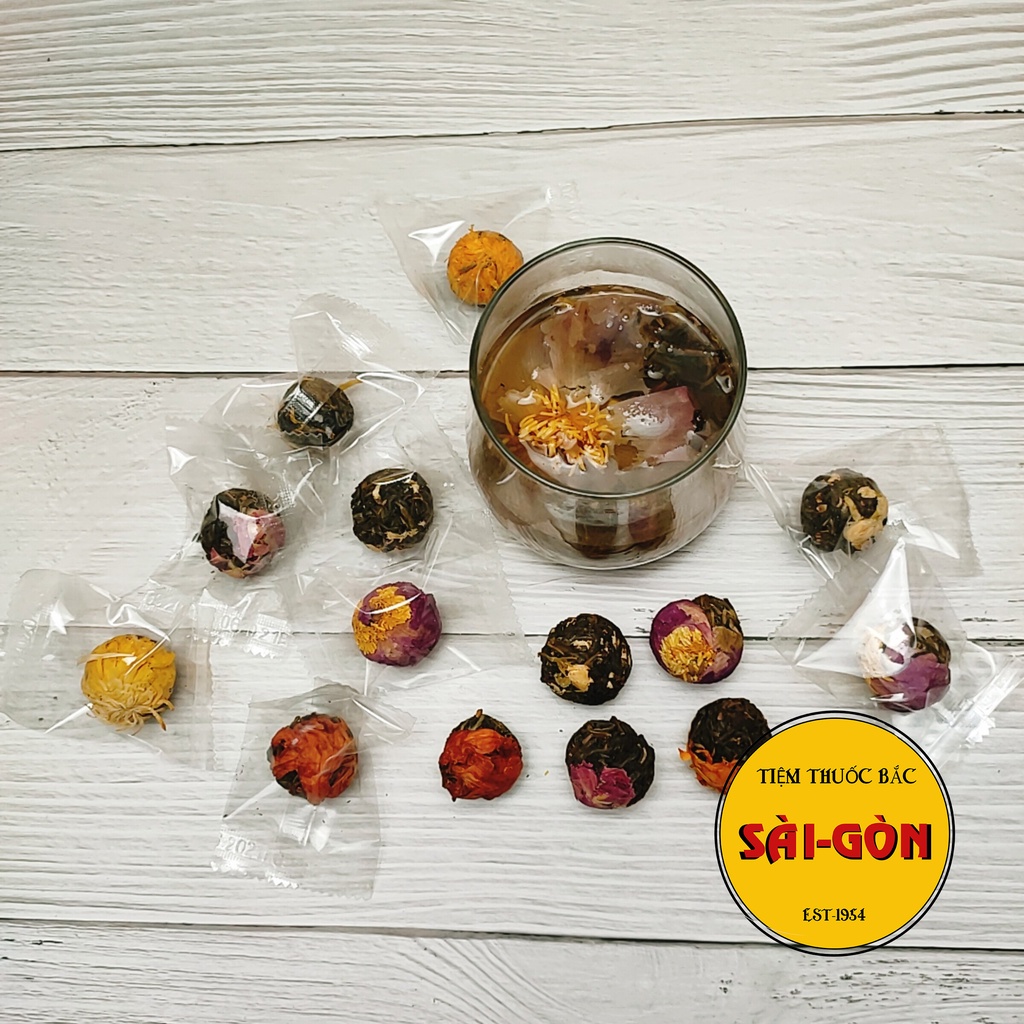 Trà Phổ Nhĩ Nở Hoa 1 viên