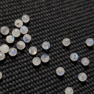 [1 hạt][Moonstone] Hạt lẻ đá moonstone tròn 3mm