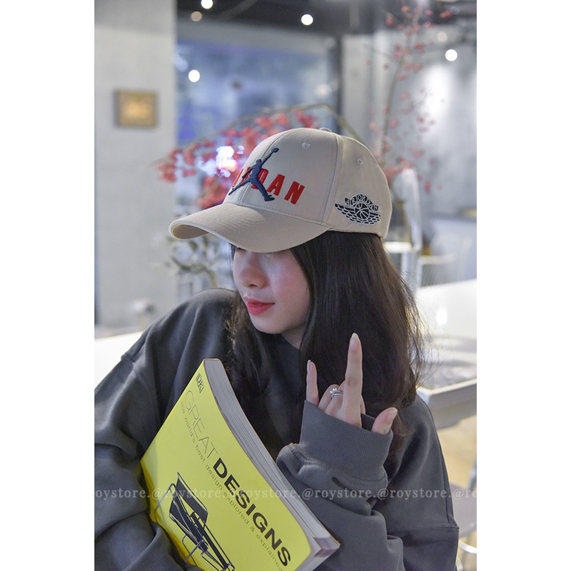 Mũ lưỡi trai thêu chữ Jordan, Nón kết form cứng cáp chuẩn store full box