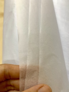 Giấy scan hình xăm lên da, giấy scan lụa, giấy mỏng dùng trong tattoo.