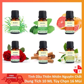 Tinh Dầu💥FREESHIP💥Tinh Dầu Thiên Nhiên Nguyên Chất Tự Chọn 15 Mùi