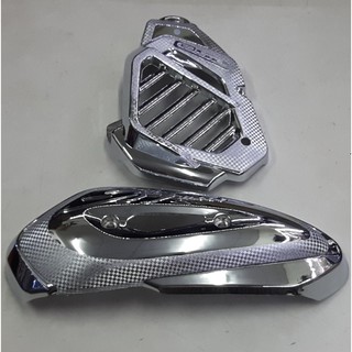 BỘ 4 món Sh mode 2014-2019 (Che pô, Bô e, quạt, Lốc máy nhỏ)