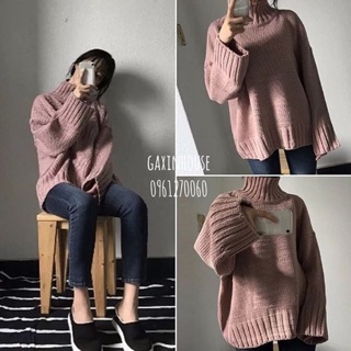 Áo len tay thụng