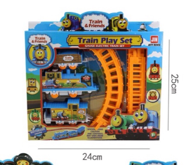 Đường ray tàu hoả Thomas and friend 3 toa hàng loại đẹp cho bé ( ảnh &clip thật )