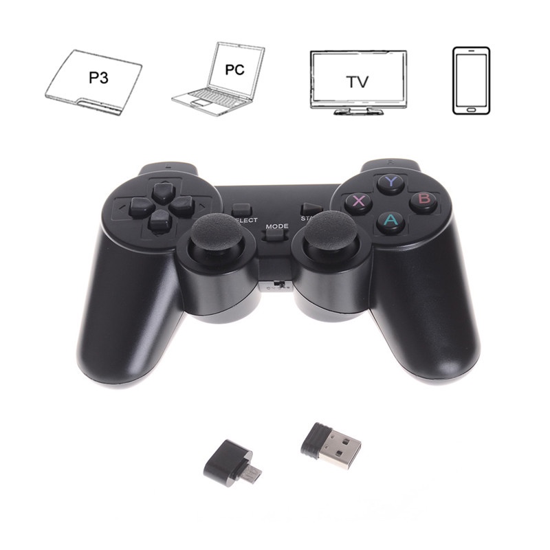 Tay cầm điều khiển chơi game 2.4ghz dành cho Ps3/ máy tính bàn/ hộp TV | BigBuy360 - bigbuy360.vn