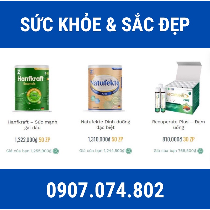 Đạm Tươi Uống RECUPERATE Plus – 15 lọ/250ml