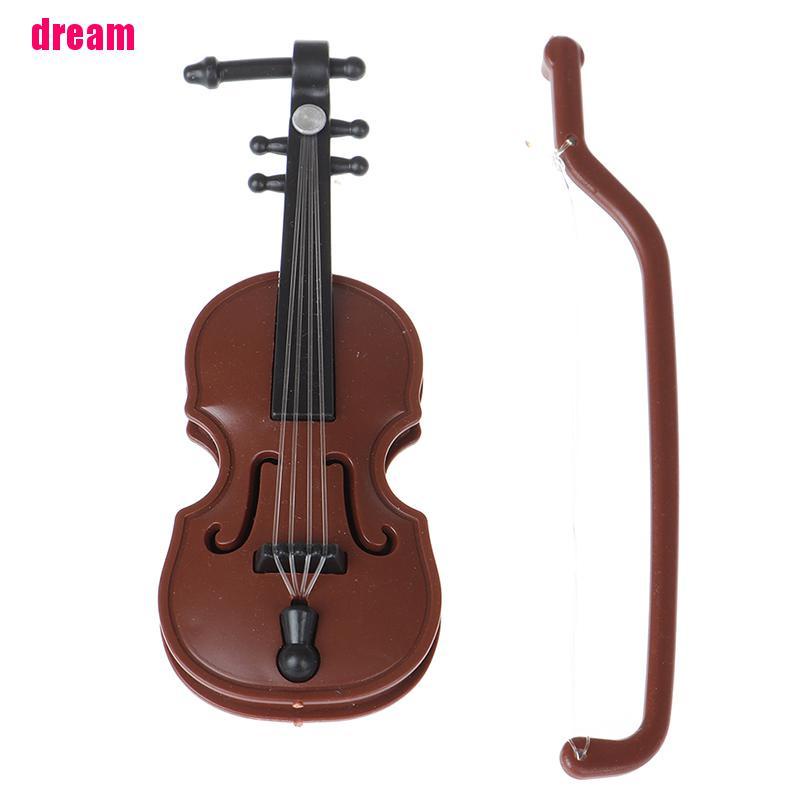 1 Bộ Đồ Chơi Đàn Violin Bằng Nhựa Chất Lượng Cao