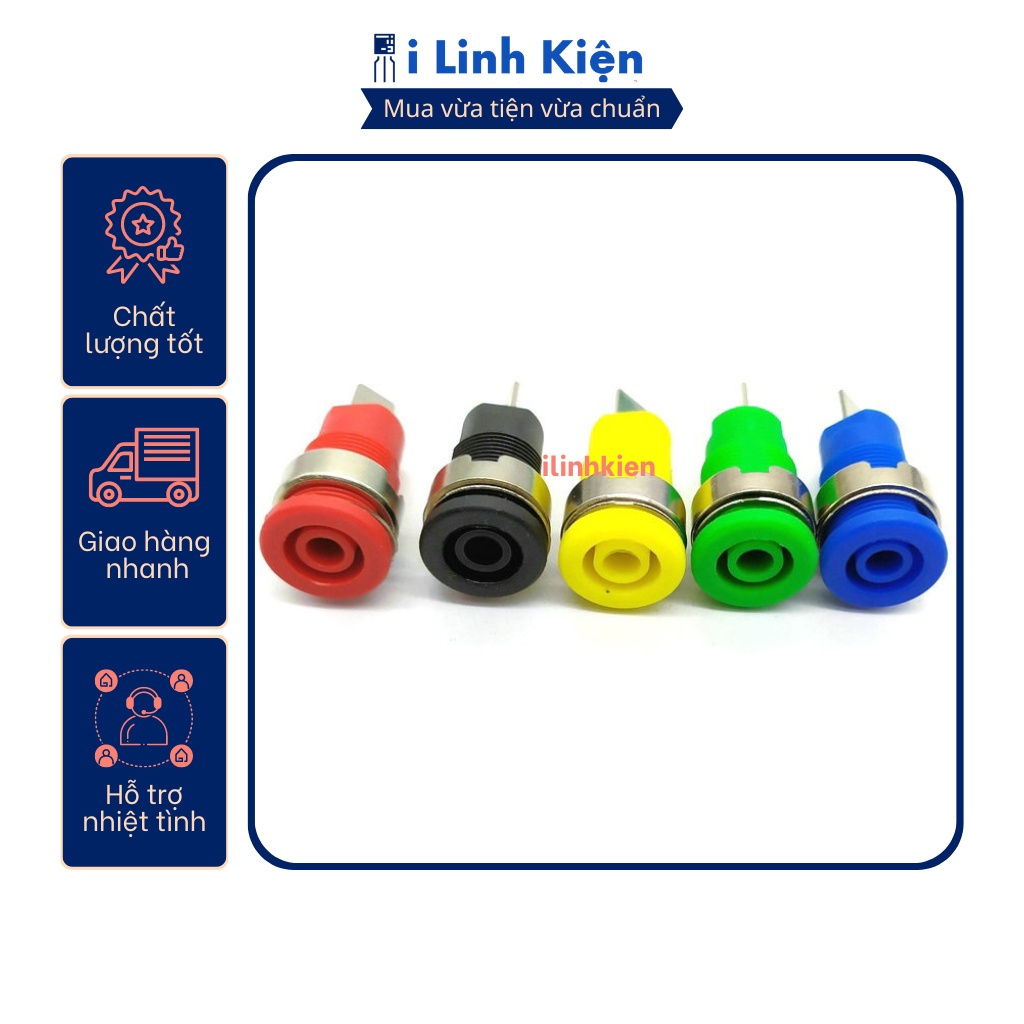 Jack bắp chuối cái 4mm chất lượng tốt
