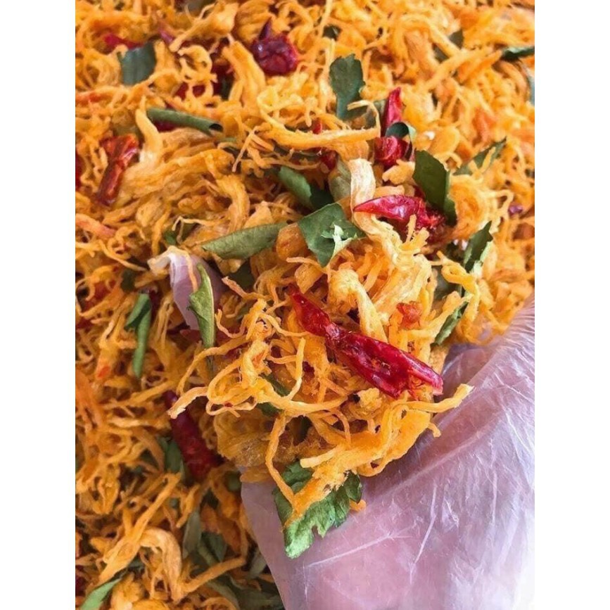 Freeship 1kg Khô gà lá chanh ngon loại 1 siêu ngon | BigBuy360 - bigbuy360.vn
