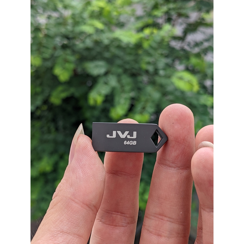 USB 32G/64GB/16GB/8GB/4GB JVJ FLASH S2 siêu nhỏ gọn vỏ kim loại - USB chống nước 2.0 tốc độ upto 100MB/s BH 2 Năm