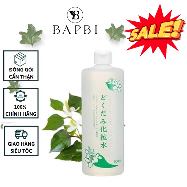 Toner Diếp Cá DOKUDAMI Nhật Bản Nước Hoa Hồng Dokudami Chính Hãng 500ml