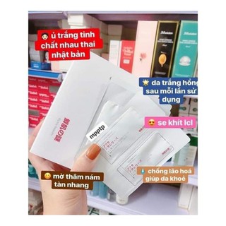 Ủ trắng nhau thai mẩu mới