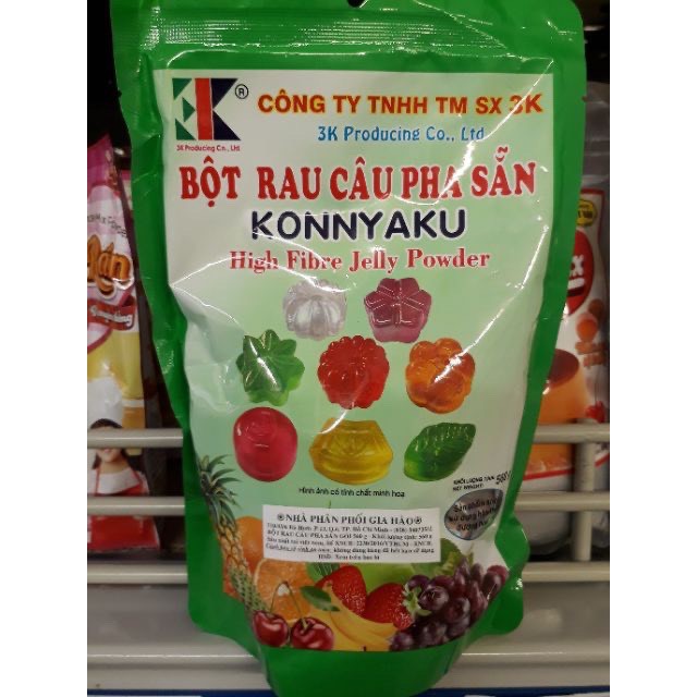 Bột rau câu pha sẵn KONNYAKU (560gr)