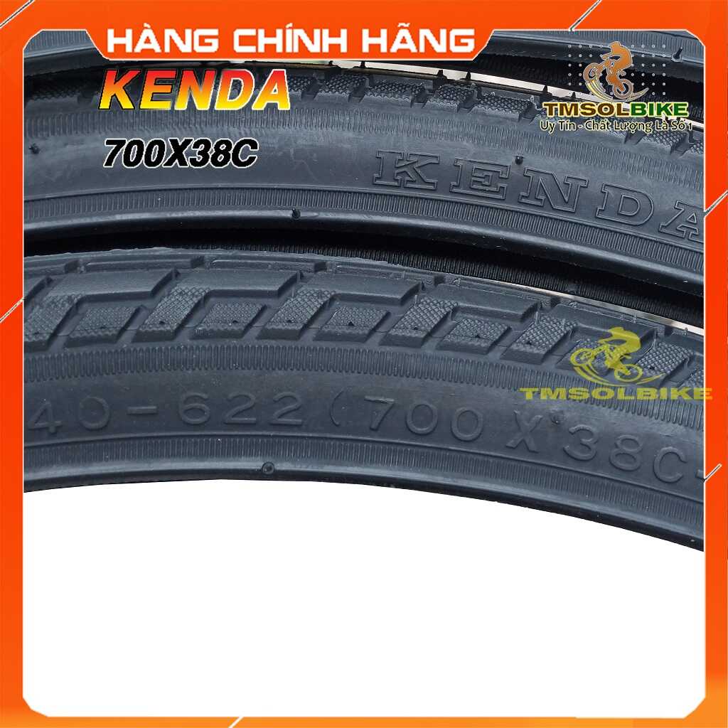 Vỏ Xe Đạp KENDA 700x38C, Lốp Xe Đạp KENDA 38-622 (700x38C - 28X1 5/8 X 1 1/2) - Hàng Chính Hãng