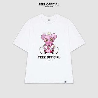 [XẢ NGHỈ BÁN] Áo Thun Unisex Nam Nữ TEEZ - TZ1040 Form Rộng Tay Lỡ Freesize