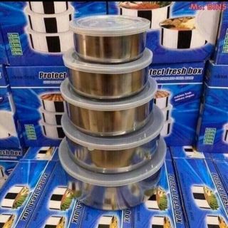 Bộ 5 bát inox