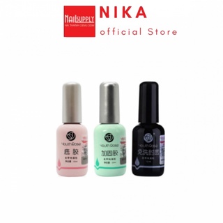 Bộ 3 Base , Top , Cứng Móng Hoa Hồng 15ml Hàng Chuẩn Chính Hãng