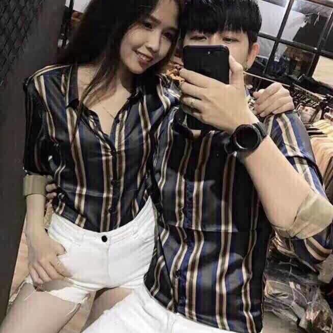 8 Mẫu Áo sơ mi ( nam nữ ) 3D lụa Cao Cấp quảng châu chống nhăn, không xù lông bao đẹp chất lượng y hình (được đổi trả) | BigBuy360 - bigbuy360.vn