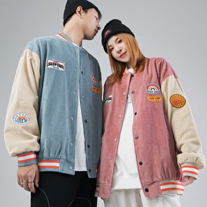 Áo khoác bóng chày thời trang trẻ trung cá tính