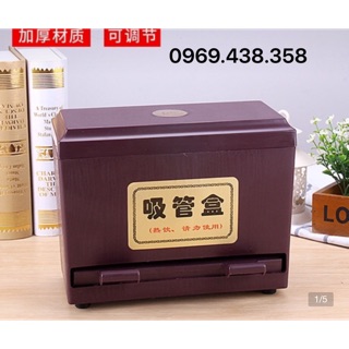 Hộp đựng ống hút, lấy ống hút nhanh gọn