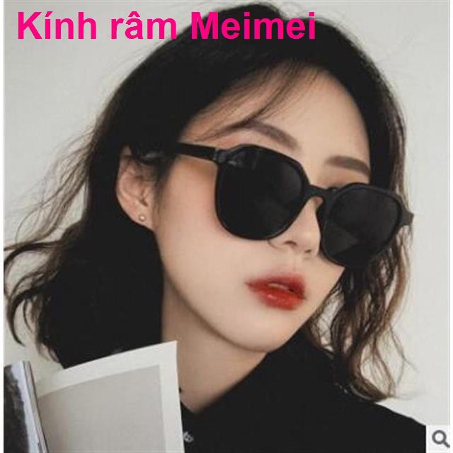 Kính mới mùa hè 2021 dành cho nữ thời trang mát mặt tròn retro Harajuku ulzzang râm hàn quốc nam |