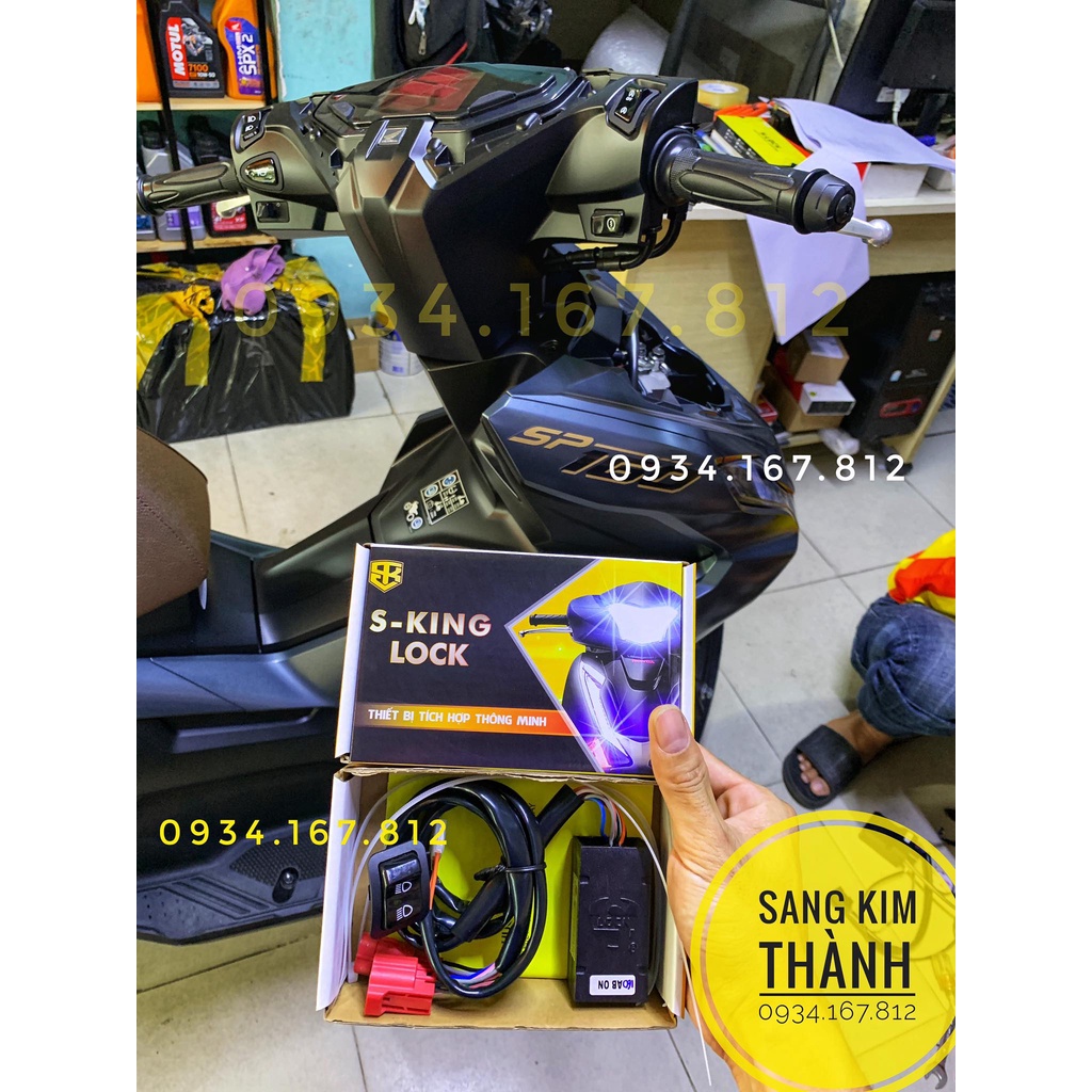 Bộ mạch tắt đèn xe AB 2021 2022 2023 2024 Chính Hãng S-KING LOCK | BH 24 Tháng
