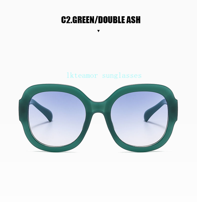 Kính Mát Gọng Tròn Phong Cách Retro Âu Mỹ